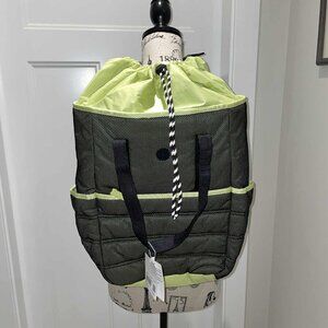 Lululemon Dash All Day Backpack / Tote Large 17L – NEW WITH TAGS Black / Lemon